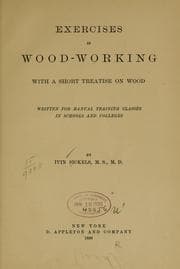 Tapa de Exercises in wood-working