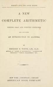 Tapa de A new complete arithmetic