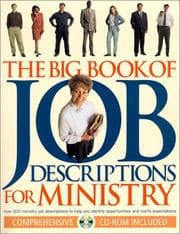 Tapa de The big book of job descriptions for ministry