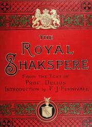 Tapa de The Royal Shakspere. Volume II (All's Well That Ends Well / As You Like It / Hamlet / Julius Caesar / King Henry IV. Part 1 / King Henry IV. Part 2 / King Henry V / King John / King Richard II / Lover's Complaint / Measure for Measure / Merchant of Venice / Merry Wives of Windsor / Midsummer Night's Dream / Much Ado About Nothing / Othello / Passionate Pilgrim / Phoenix and the Turtle / Twelfth Night)
