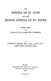 Tapa de The Epistle of St. Jude and the Second epistle of St. Peter