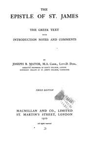 Tapa de The Epistle of St. James