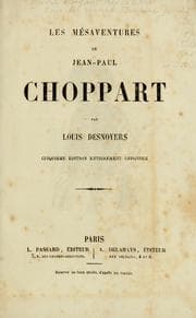 Tapa de Les mésaventures de Jean-Paul Choppart
