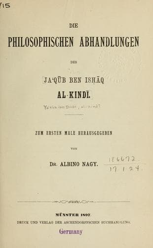 Tapa de Die philosophischen Abhandlungen