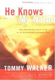 Tapa de He Knows My Name (Worship Series)
