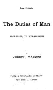 Tapa de An essay on the duties of man