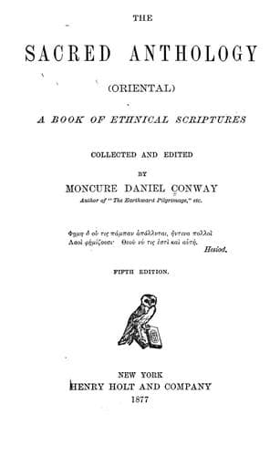 Tapa de The Sacred anthology (Oriental)