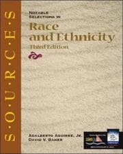 Tapa de Sources Notable Selections in Race and Ethnicity (Classic Edition Sources)