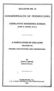 Tapa de A compilation of the laws relating to trades, occupations and professions