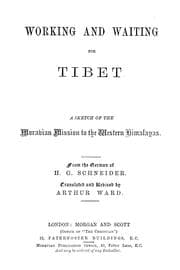 Tapa de Working and waiting for Tibet