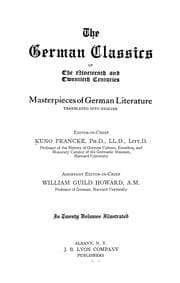 Tapa de The German classics