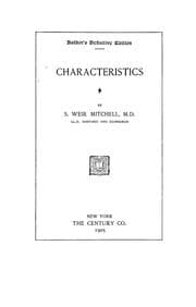 Tapa de Characteristics