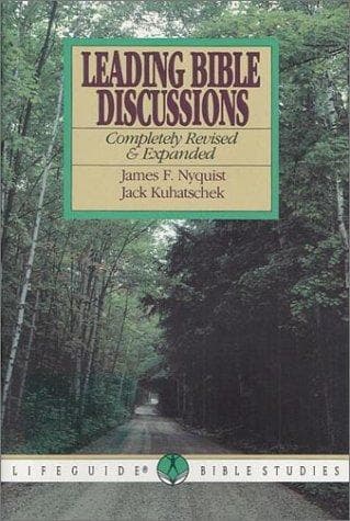 Tapa de Leading Bible discussions