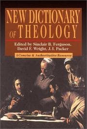Tapa de New dictionary of theology