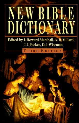 Tapa de New Bible dictionary