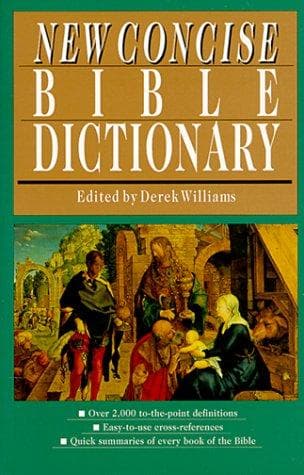 Tapa de New Concise Bible Dictionary