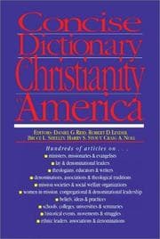 Tapa de Concise dictionary of Christianity in America