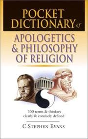Tapa de Pocket Dictionary of Apologetics & Philosophy of Religion