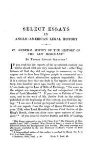 Tapa de Select essays in Anglo-American legal history