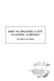 Tapa de How to organize a city planning campaign