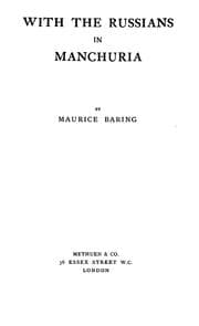 Tapa de With the Russians in Manchuria