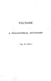 Tapa de The works of Voltaire