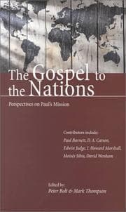 Tapa de The gospel to the nations