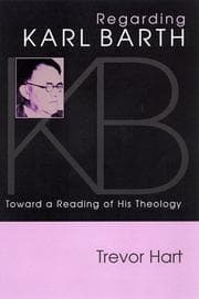 Tapa de Regarding Karl Barth