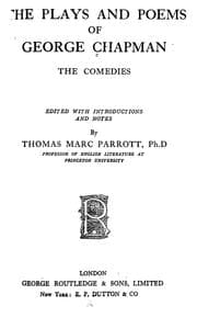 Tapa de The plays and poems ...