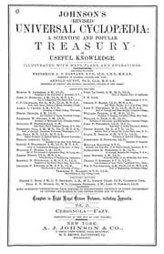 Tapa de Johnson's (revised) universal cyclopaedia