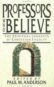 Tapa de Professors who believe