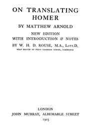 Tapa de On translating Homer