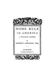 Tapa de Home rule in America