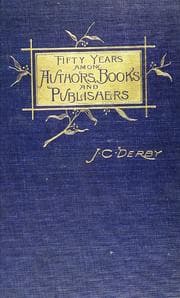 Tapa de Fifty years among authors, books and publishers