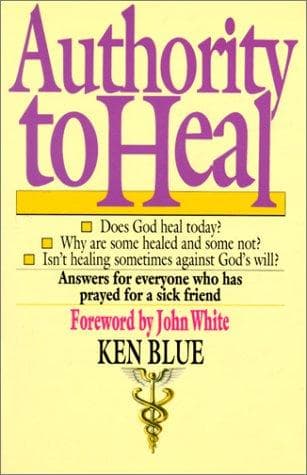 Tapa de Authority to heal