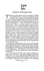 Tapa de Moorish literature