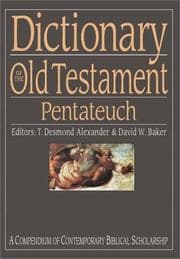 Tapa de Dictionary of the Old Testament
