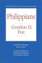 Tapa de Philippians (IVP New Testament Commentary Series)