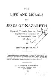 Tapa de The Life and Morals of Jesus of Nazareth