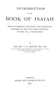 Tapa de Introduction to the book of Isaiah
