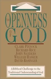 Tapa de The openness of God
