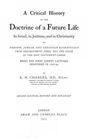 Tapa de A critical history of the doctrine of a future life