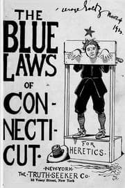 Tapa de The blue laws of Connecticut