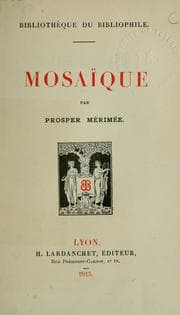 Tapa de Mosaïque