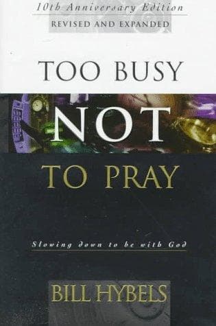 Tapa de Too busy not to pray