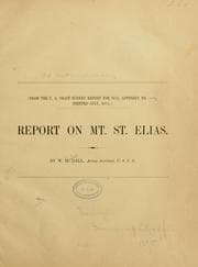 Tapa de Report on Mt. St. Elias