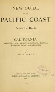 Tapa de New guide to the Pacific coast
