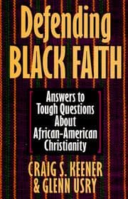 Tapa de Defending Black faith