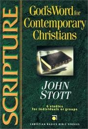 Tapa de Scripture: God's Word for Contemporary Christians