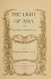 Tapa de The light of Asia